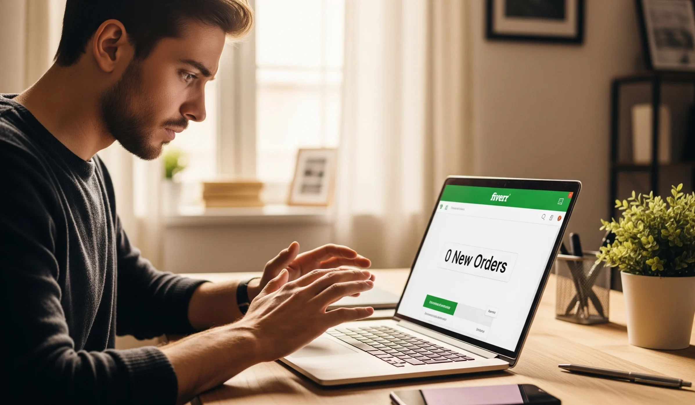 Why am I not getting orders on Fiverr?